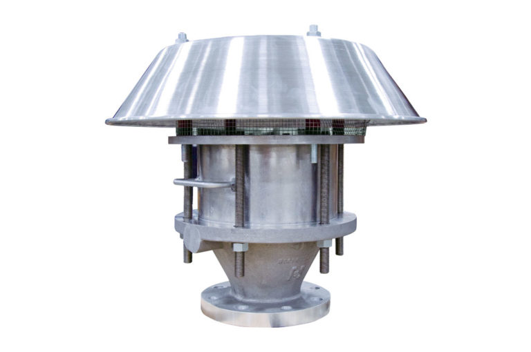 94450 Combination Deflagration Flame Arrester & Free Vent Shand